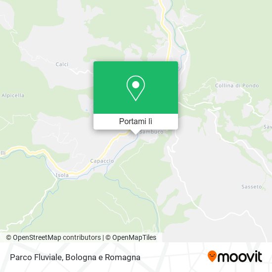 Mappa Parco Fluviale