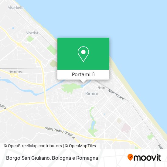 Mappa Borgo San Giuliano