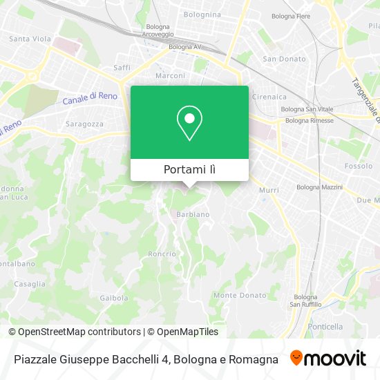 Mappa Piazzale Giuseppe Bacchelli  4