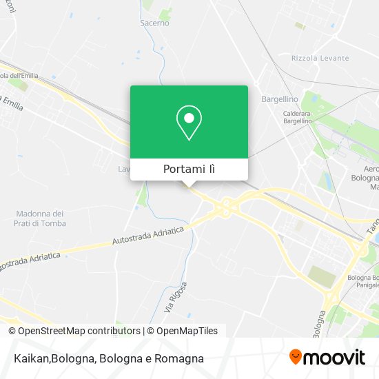 Mappa Kaikan,Bologna