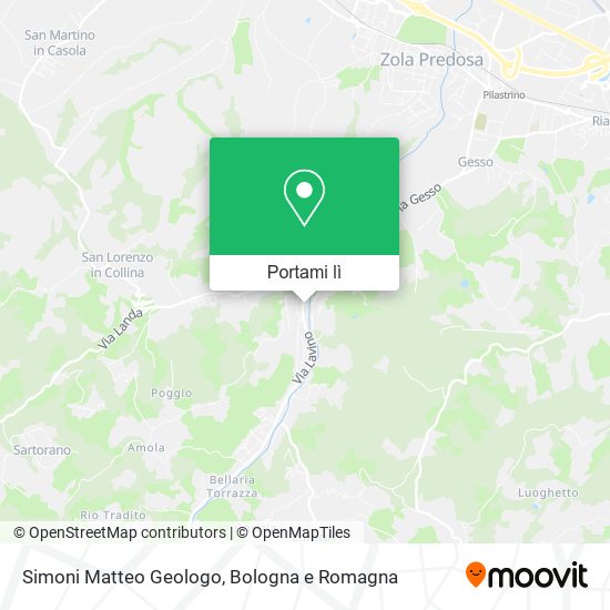 Mappa Simoni Matteo Geologo