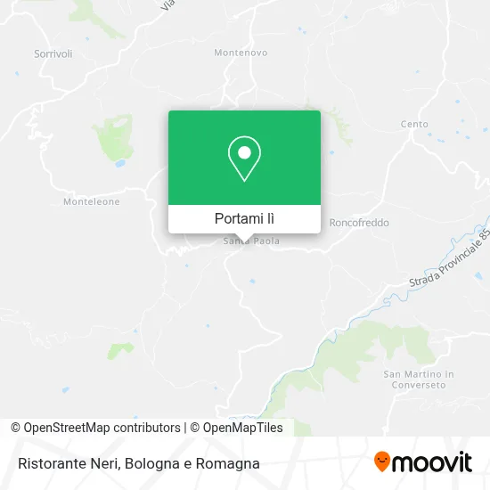 Mappa Ristorante Neri