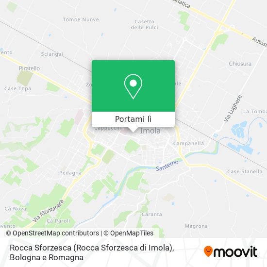 Mappa Rocca Sforzesca (Rocca Sforzesca di Imola)