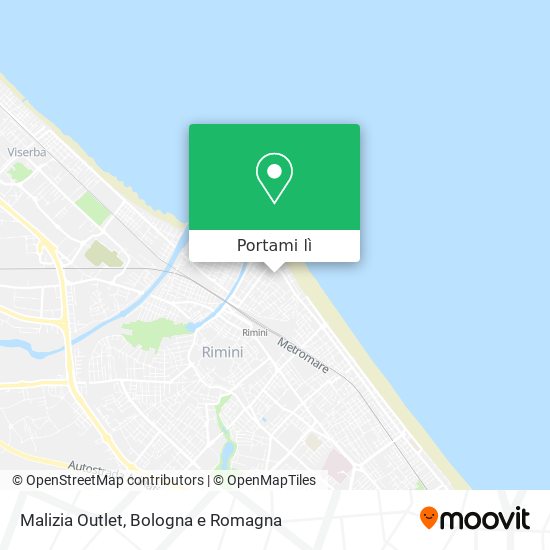 Mappa Malizia Outlet