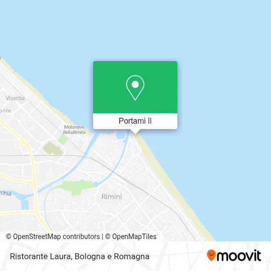 Mappa Ristorante Laura