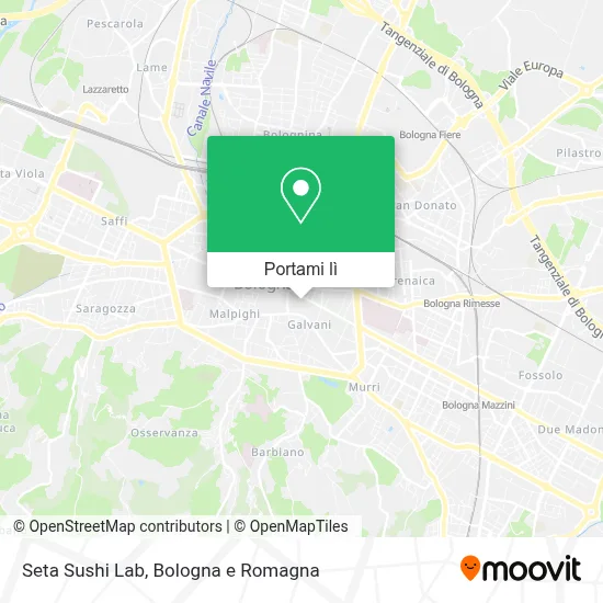 Mappa Seta Sushi Lab
