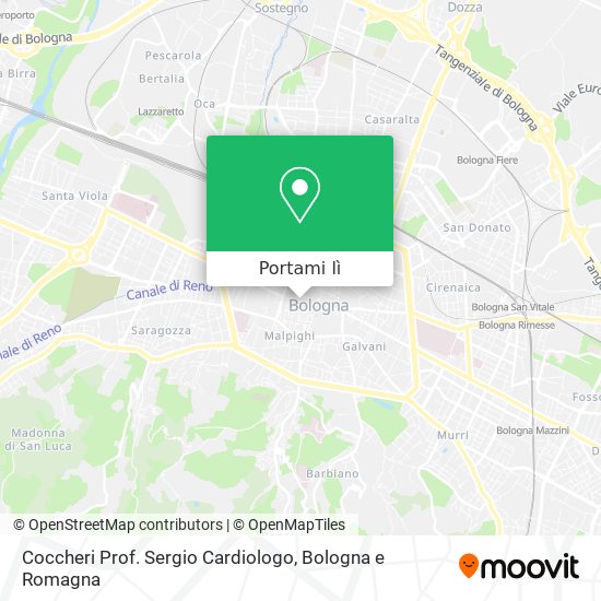Mappa Coccheri Prof. Sergio Cardiologo