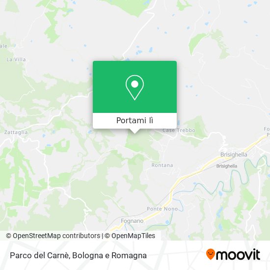 Mappa Parco del Carnè