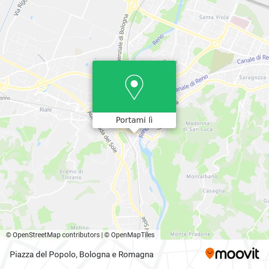 Mappa Piazza del Popolo
