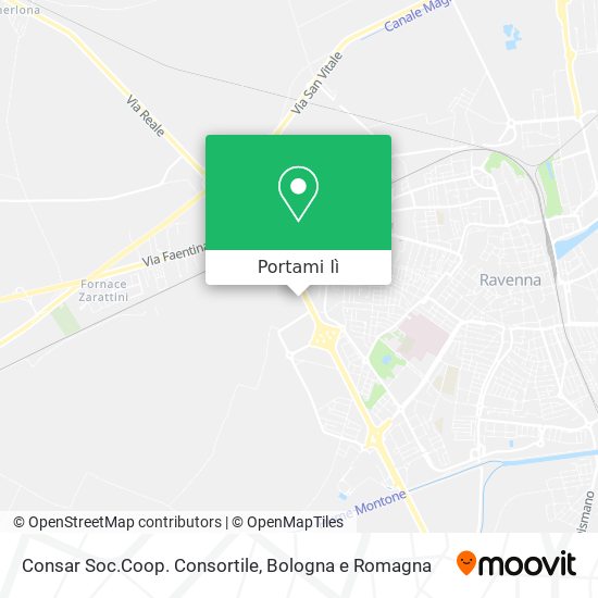 Mappa Consar Soc.Coop. Consortile