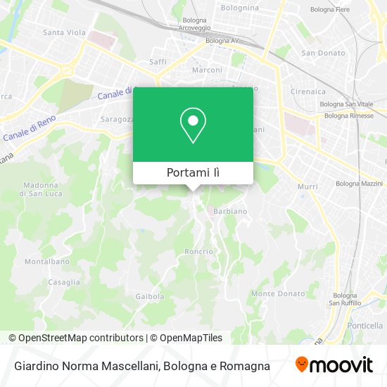 Mappa Giardino Norma Mascellani