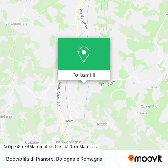 Mappa Bocciofila di Pianoro