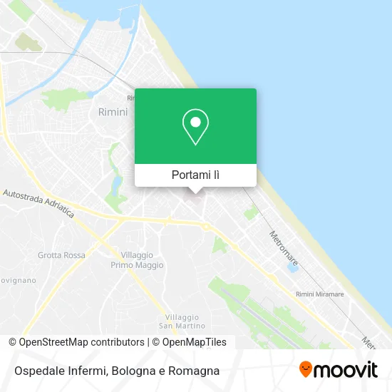 Mappa Ospedale Infermi