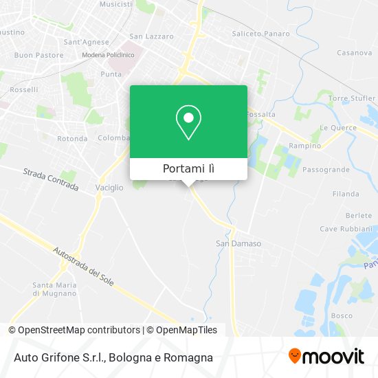 Mappa Auto Grifone S.r.l.