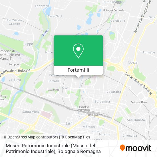 Mappa Museo Patrimonio Industriale