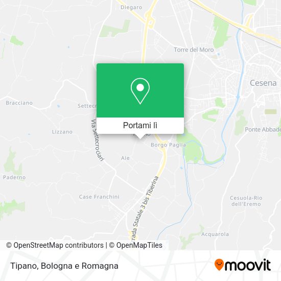 Mappa Tipano