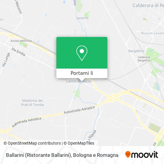 Mappa Ballarini (Ristorante Ballarini)