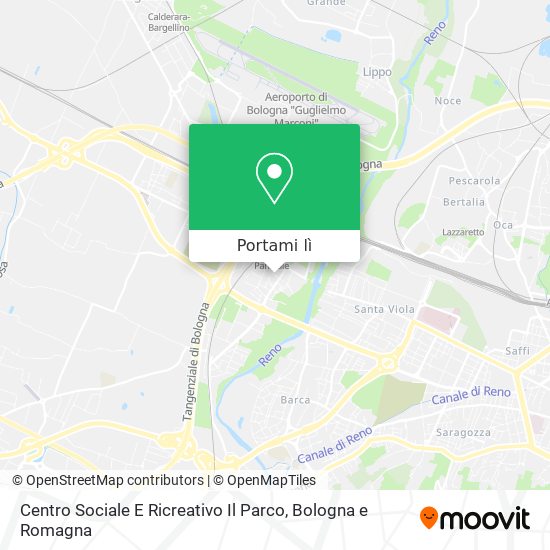 Mappa Centro Sociale E Ricreativo Il Parco