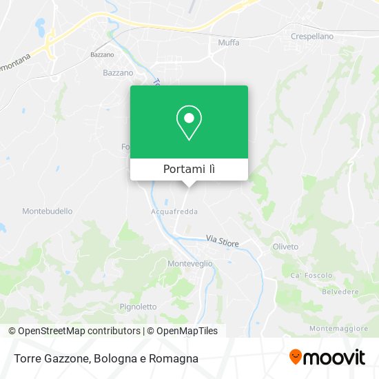 Mappa Torre Gazzone