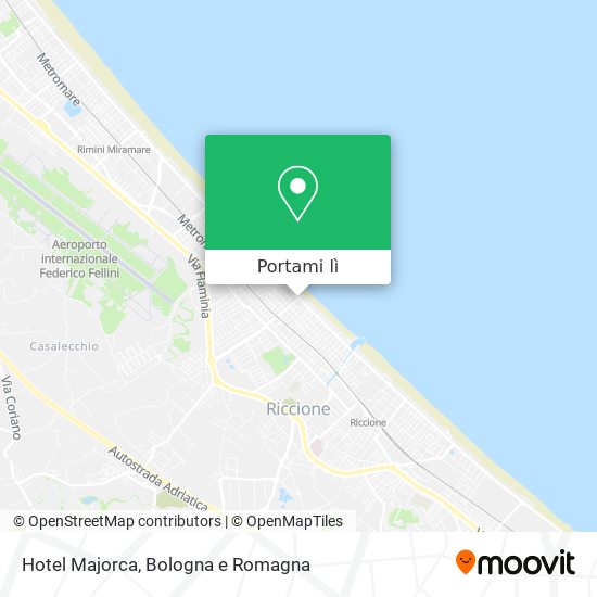 Mappa Hotel Majorca
