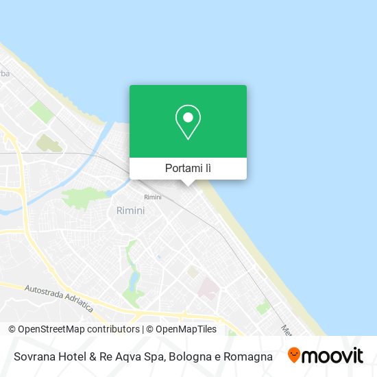 Mappa Sovrana Hotel & Re Aqva Spa