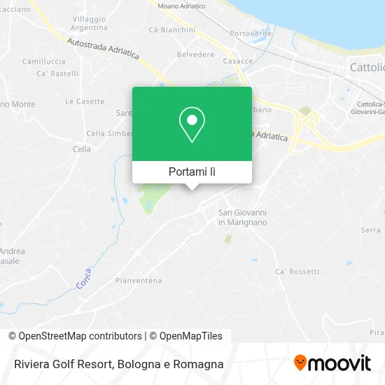 Mappa Riviera Golf Resort