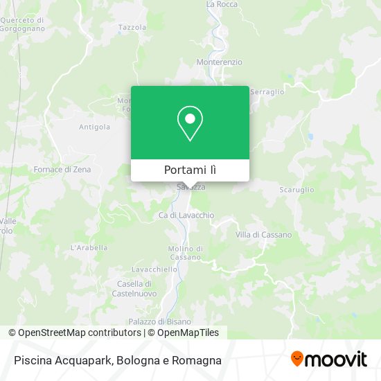 Mappa Piscina Acquapark