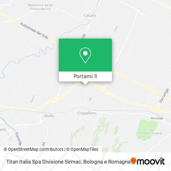 Mappa Titan Italia Spa Divisione Sirmac