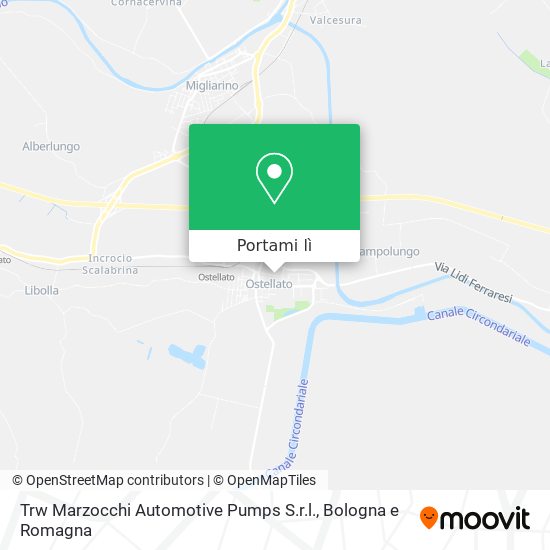 Mappa Trw Marzocchi Automotive Pumps S.r.l.