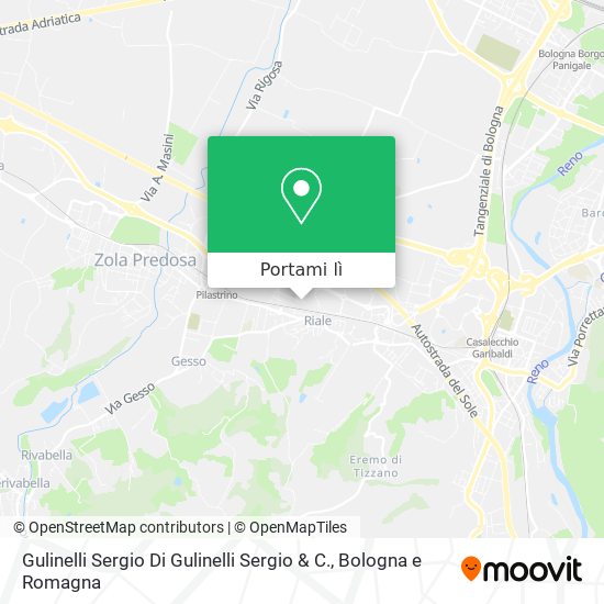 Mappa Gulinelli Sergio Di Gulinelli Sergio & C.