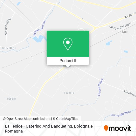 Mappa La Fenice - Catering And Banqueting