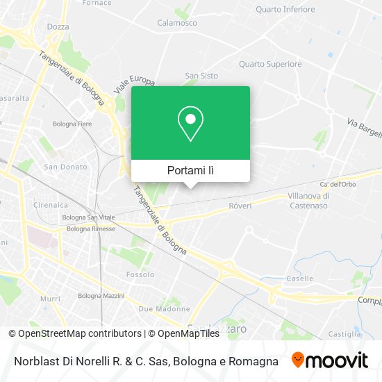 Mappa Norblast Di Norelli R. & C. Sas