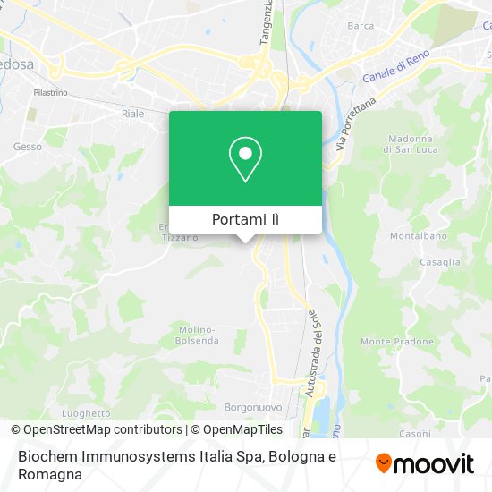 Mappa Biochem Immunosystems Italia Spa