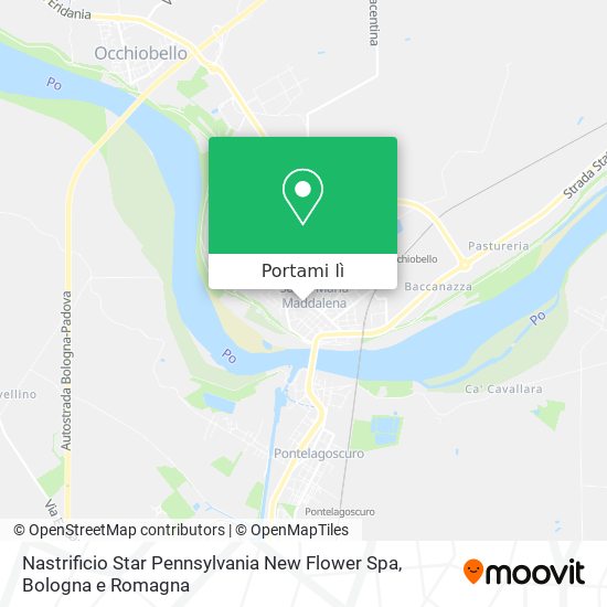Mappa Nastrificio Star Pennsylvania New Flower Spa