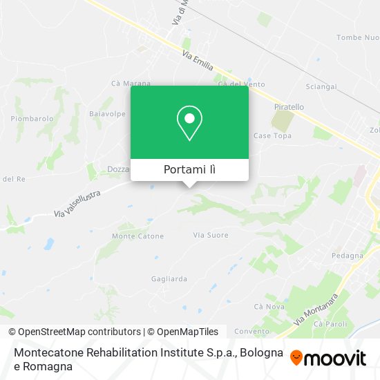 Mappa Montecatone Rehabilitation Institute S.p.a.