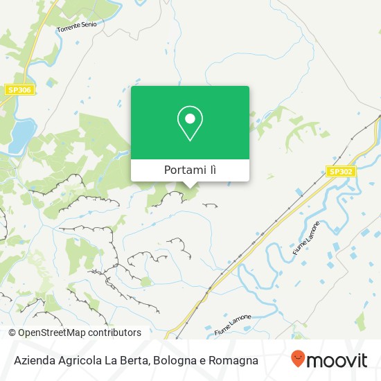 Mappa Azienda Agricola La Berta