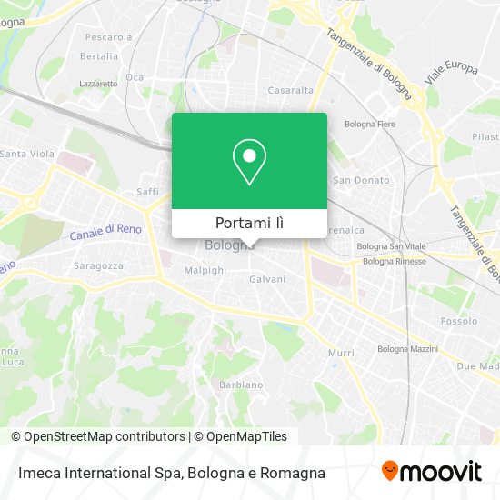 Mappa Imeca International Spa