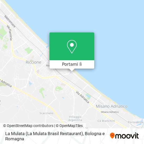 Mappa La Mulata (La Mulata Brasil Restaurant)