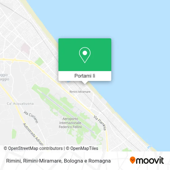 Mappa Rimini, Rimini-Miramare