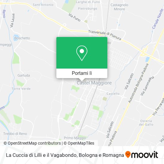 Mappa La Cuccia di Lilli e il Vagabondo