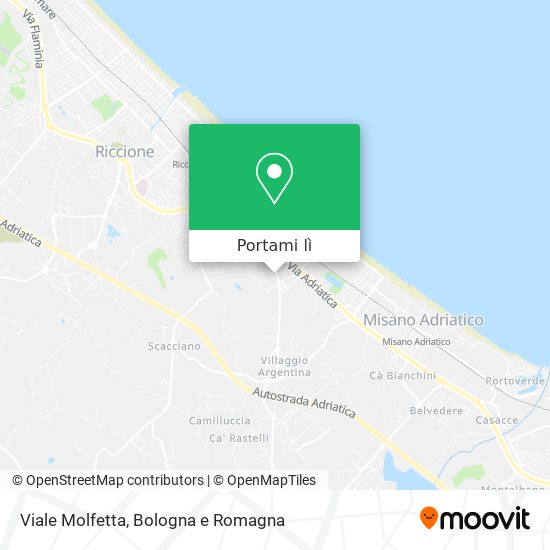 Mappa Viale Molfetta