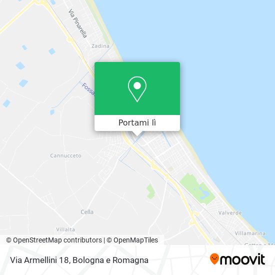 Mappa Via Armellini 18