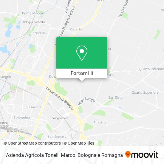 Mappa Azienda Agricola Tonelli Marco