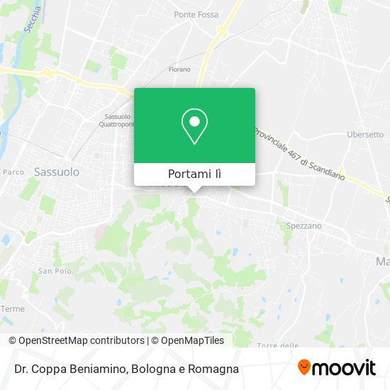 Mappa Dr. Coppa Beniamino