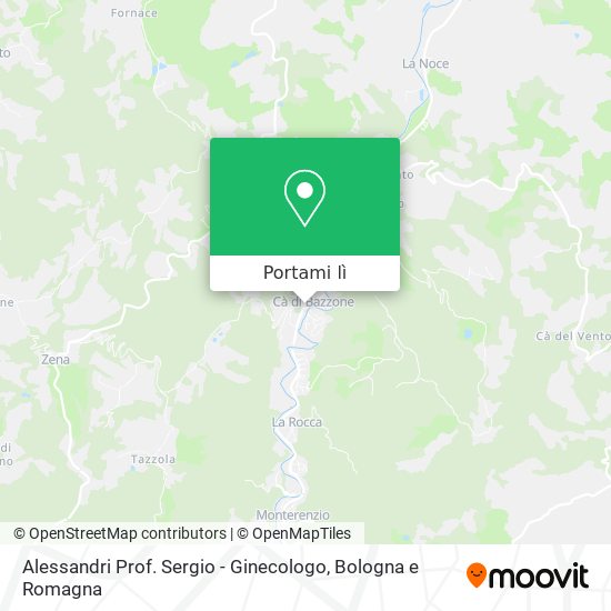 Mappa Alessandri Prof. Sergio - Ginecologo