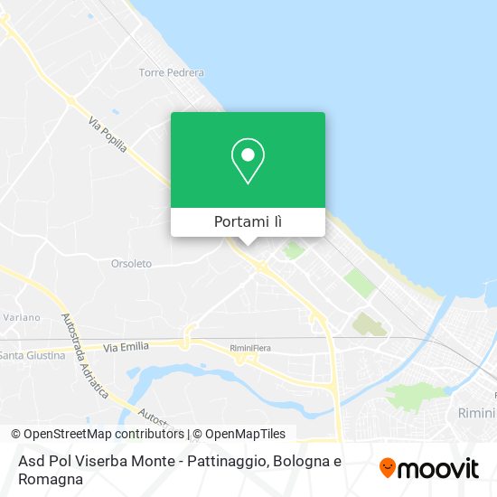 Mappa Asd Pol Viserba Monte - Pattinaggio