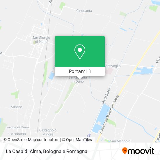 Mappa La Casa di Alma