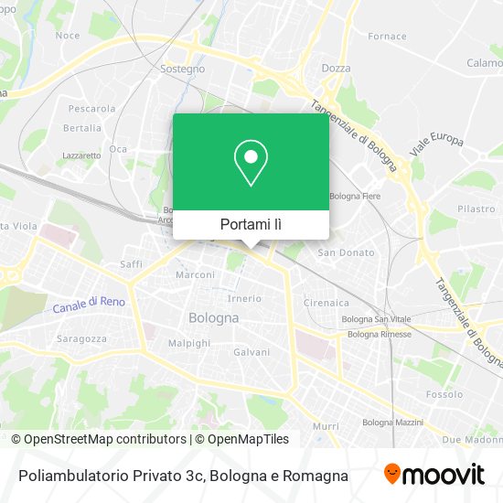 Mappa Poliambulatorio Privato 3c