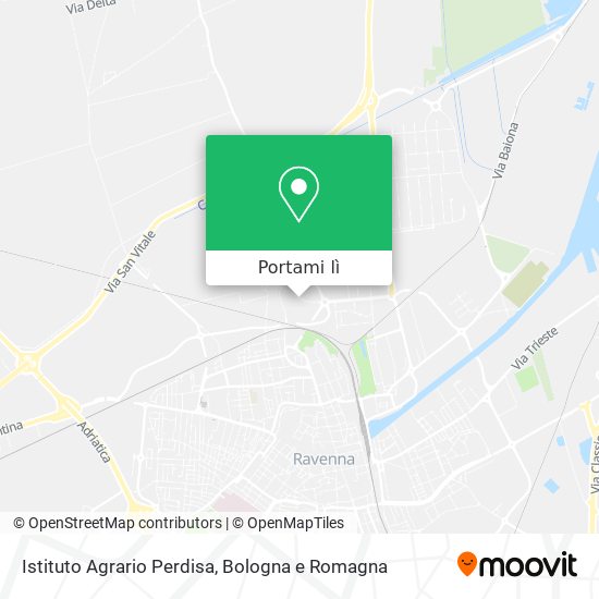 Mappa Istituto Agrario Perdisa