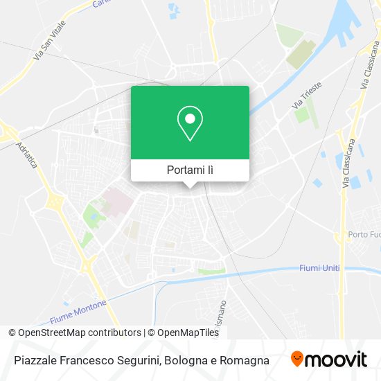 Mappa Piazzale Francesco Segurini